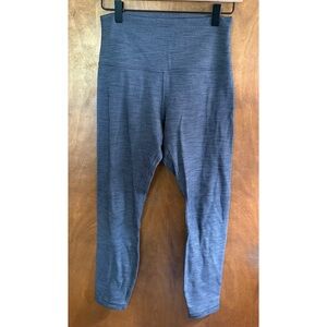Lululemon Align Pant II 25" Leggings Mini Heathered Herringbone Size 8 W5CFGS